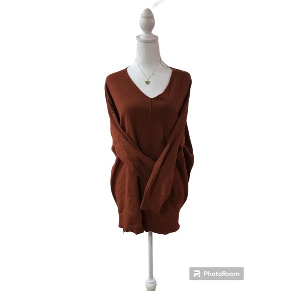 Dreamers Women's M / L Rust Sweater - Picture 9 of 9